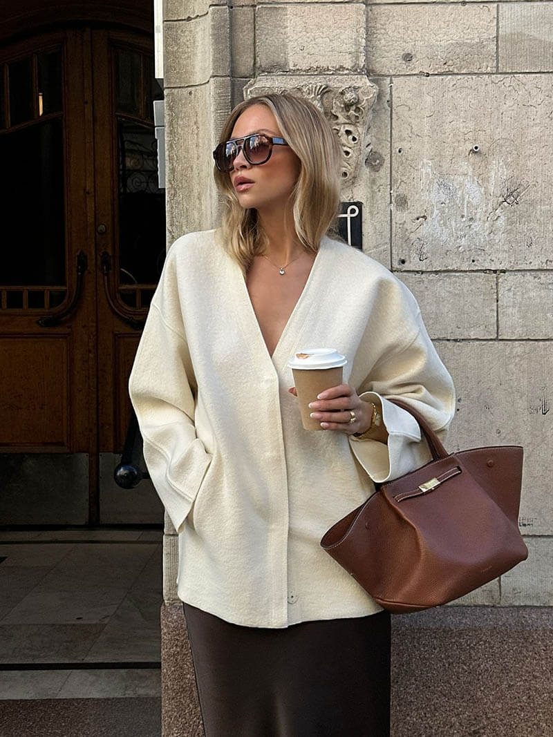 Manhattan Muse Vegane Lederhandtasche