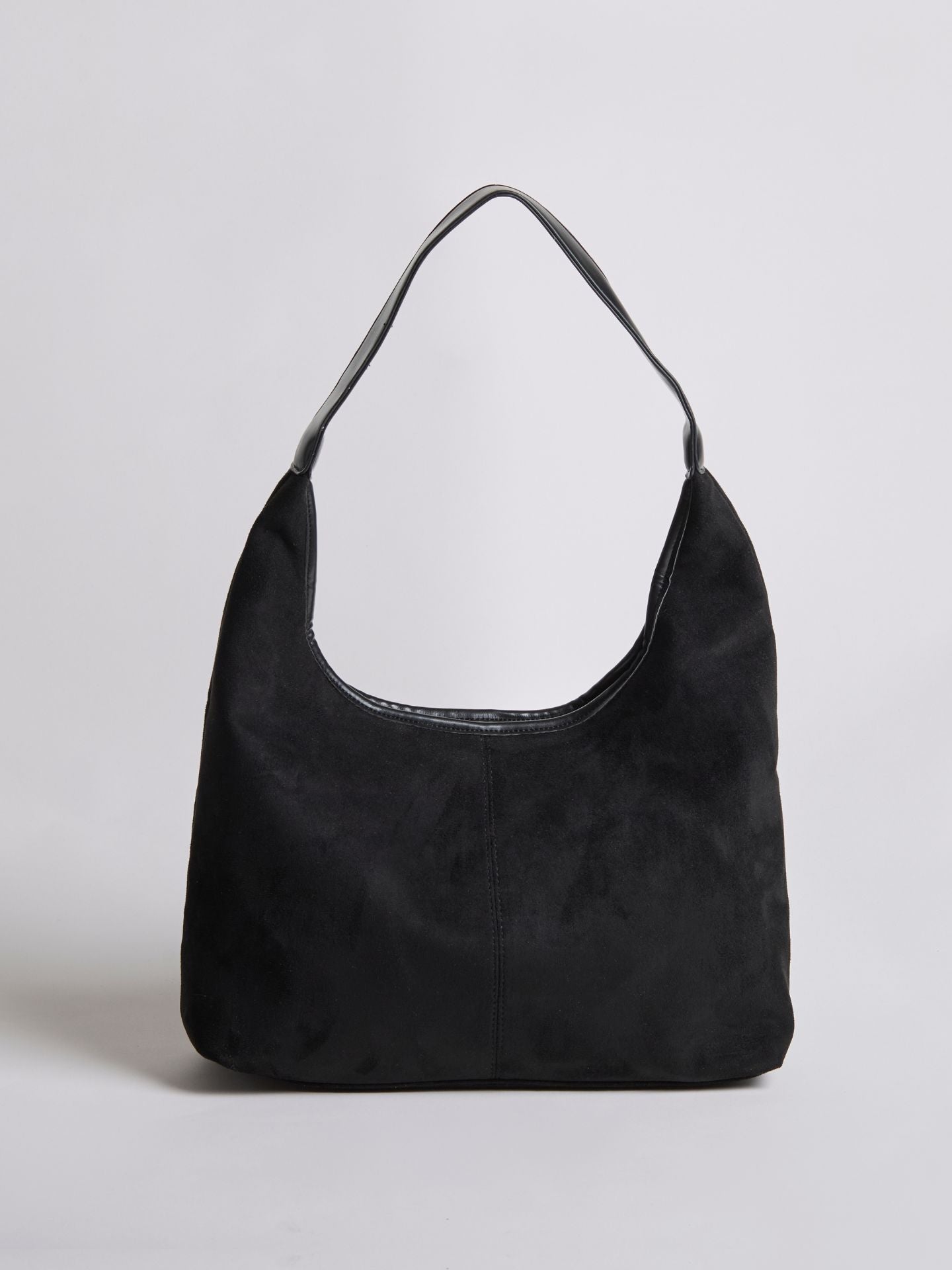 Elegante vegane Leder-Halbmond-Tasche