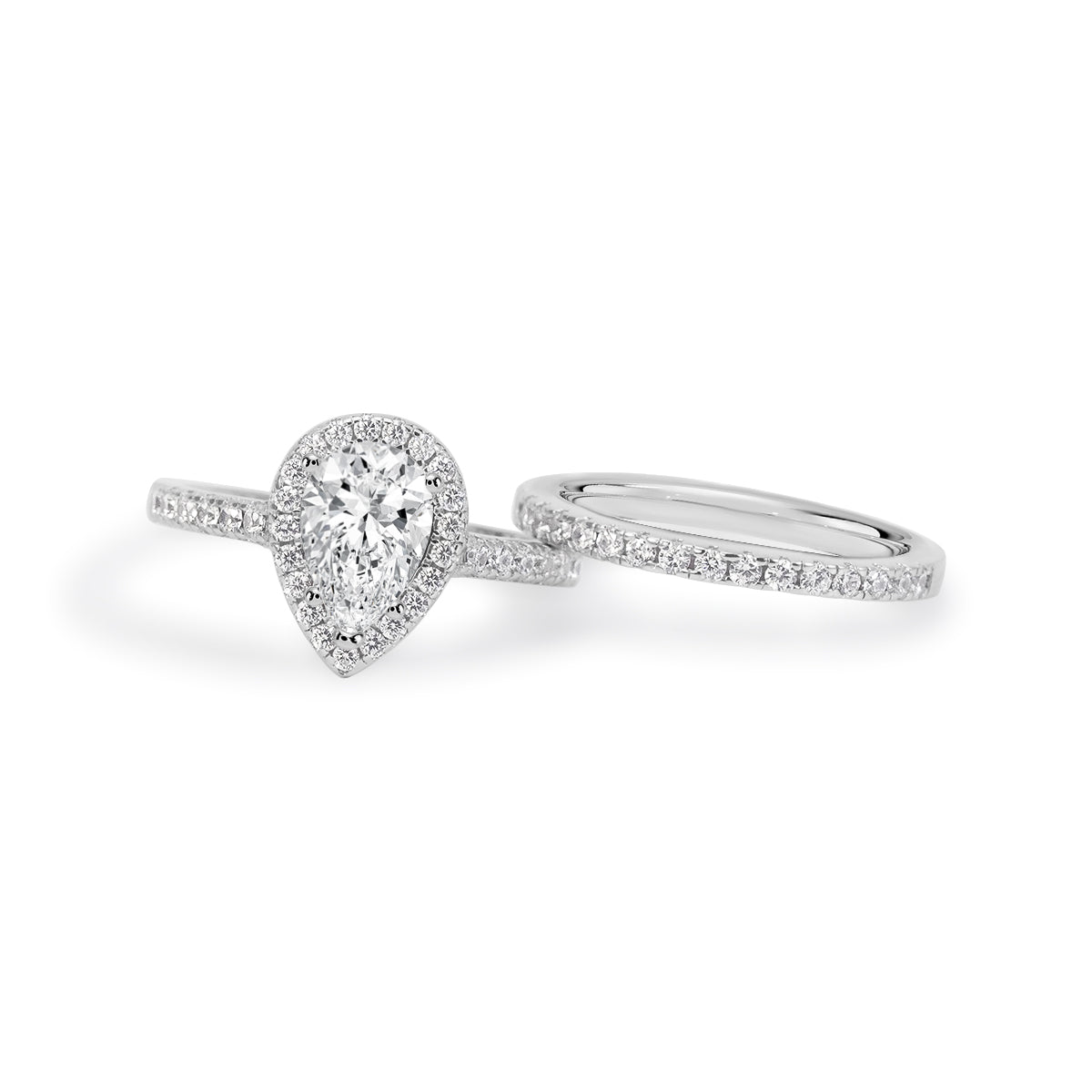 Isabella Moissanite Sterlingsilberring