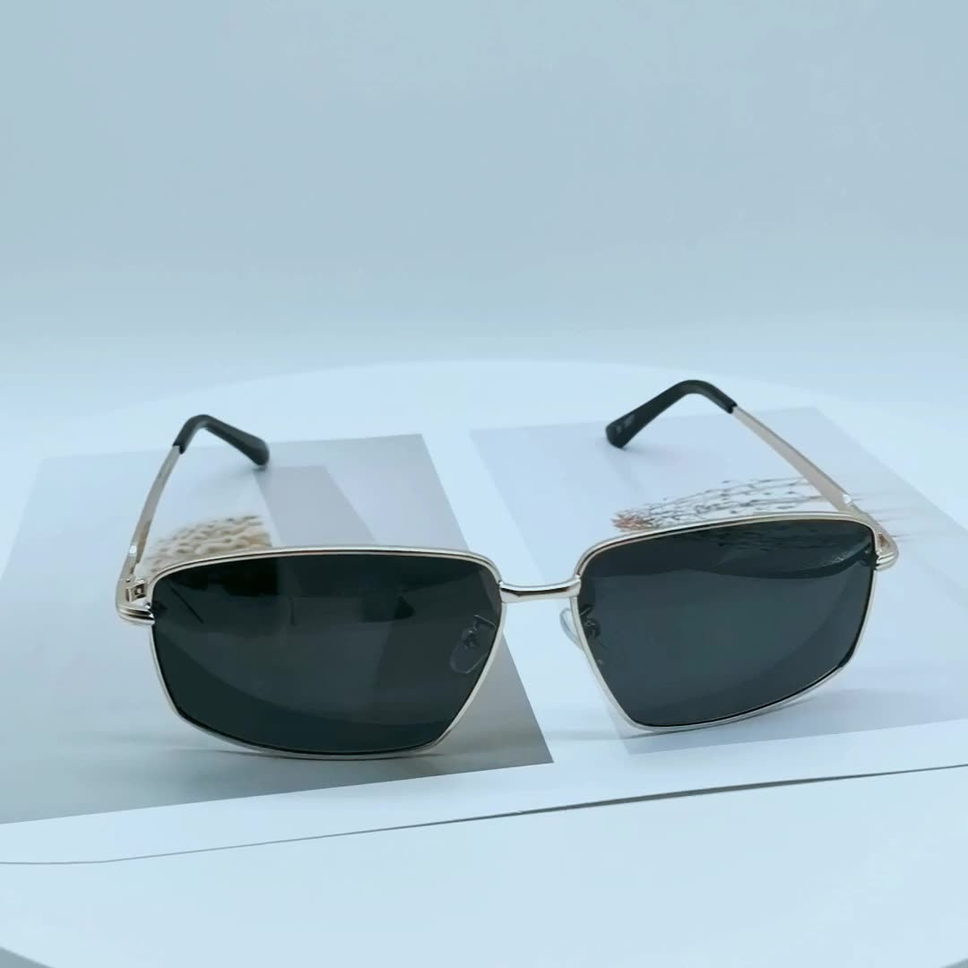 Idir Gold Olive Polarisierte Sonnenbrille