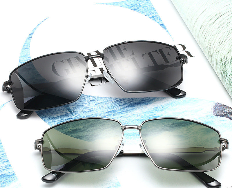 Idir Gold Olive Polarisierte Sonnenbrille