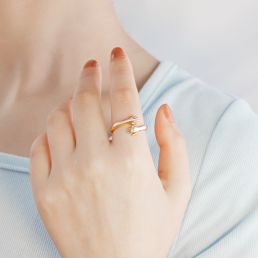 Personalised Hug Ring