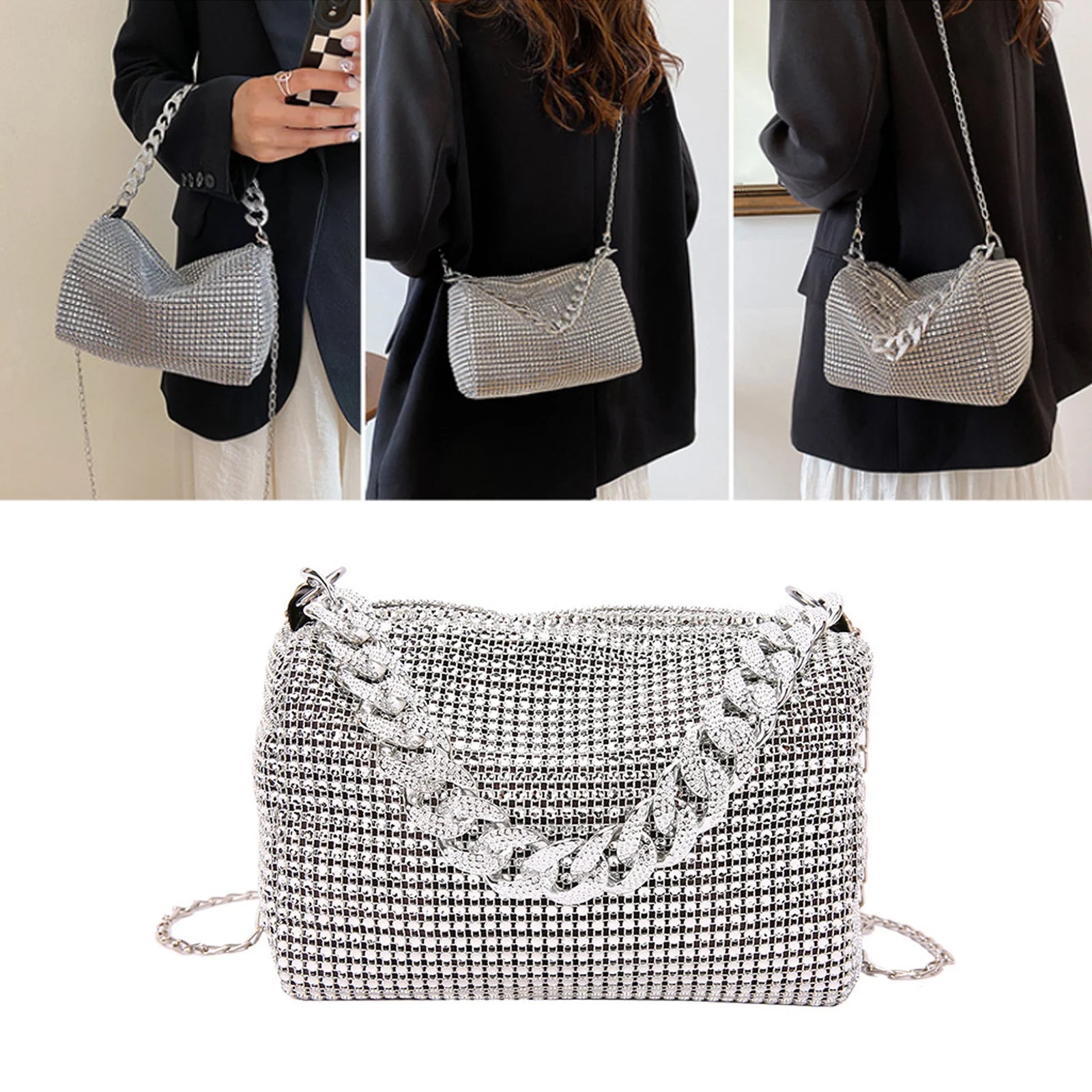 Luxuriöse PU-Leder Damenhandtasche – Stilvoll, geräumig und vielseitig für jeden Anlass
