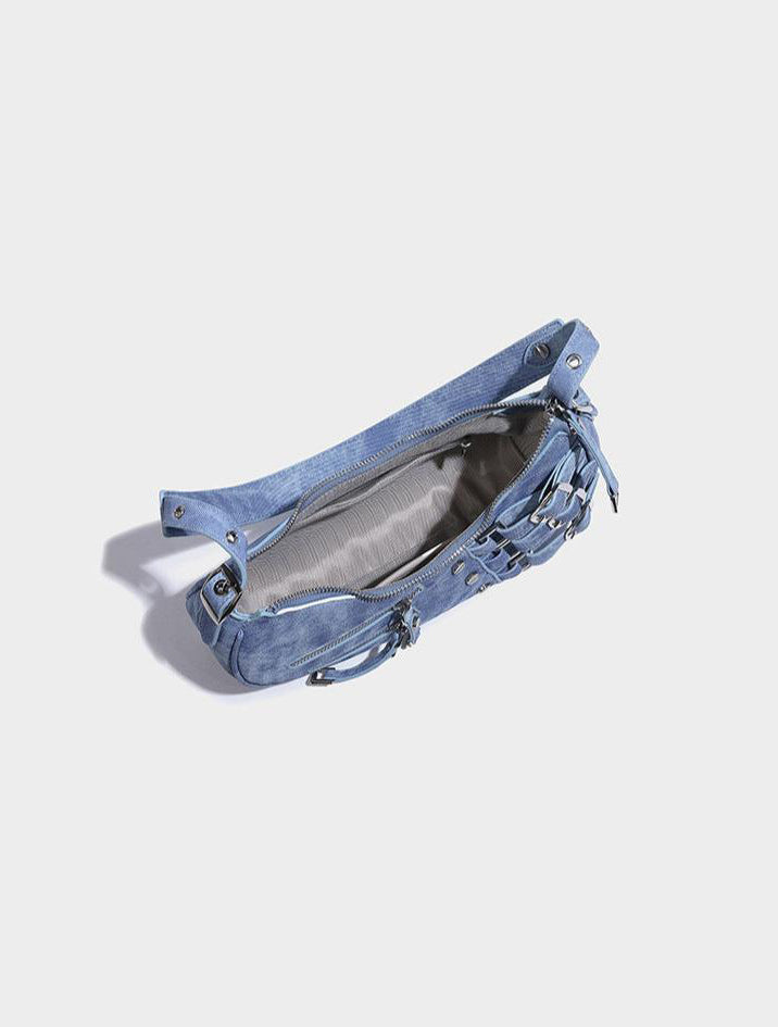 LunaEdge Schnallen Halbmond Hobo Tasche