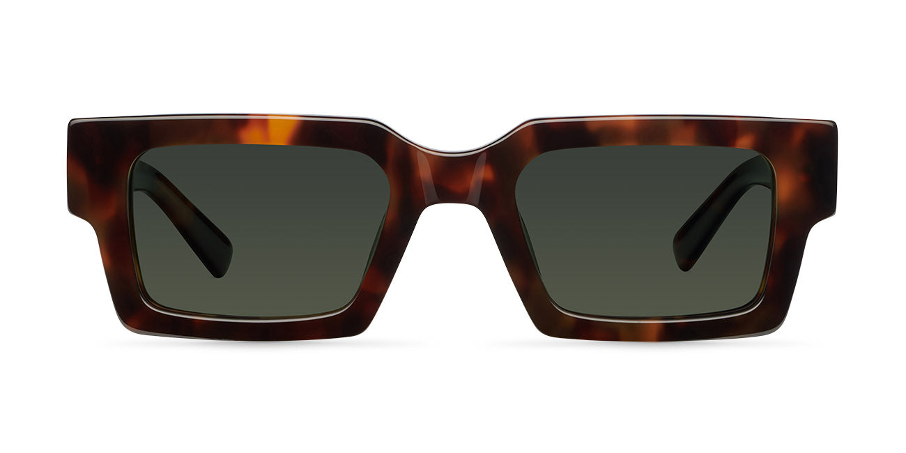 Städtische rechteckige Sonnenbrille