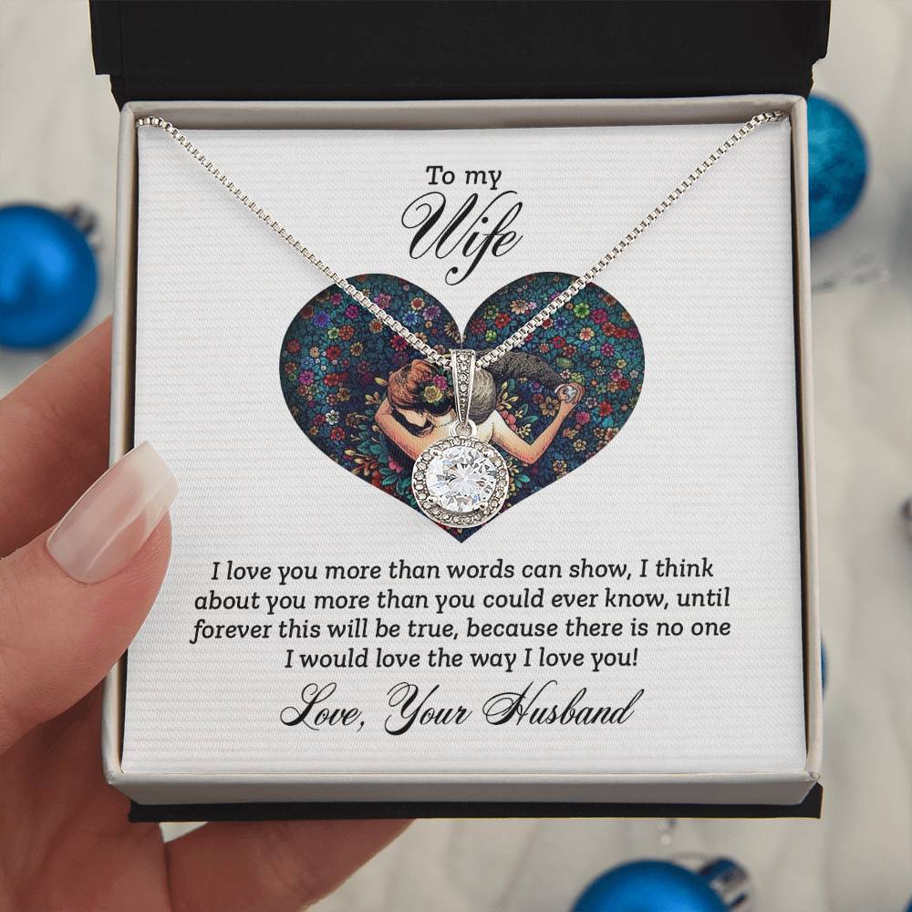 To My Wife Hope Pendant Necklace
