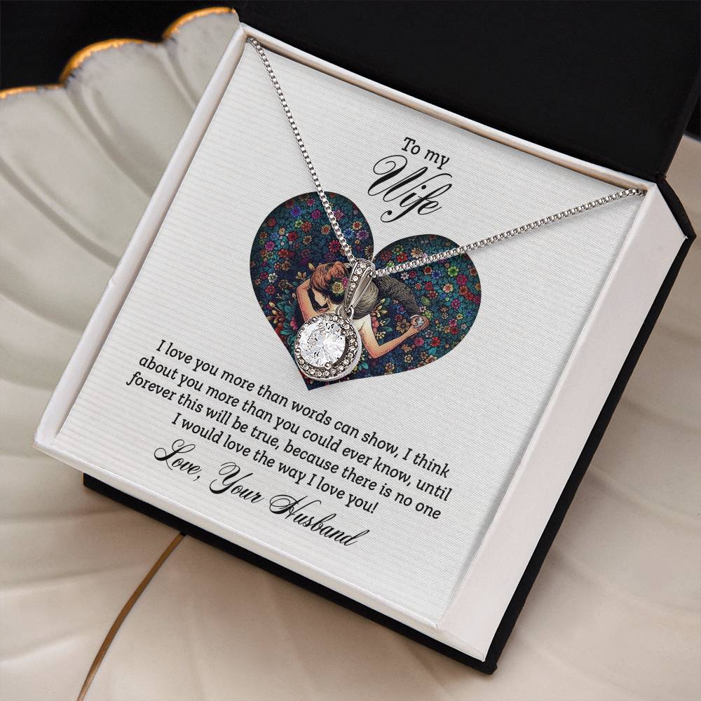 To My Wife Hope Pendant Necklace