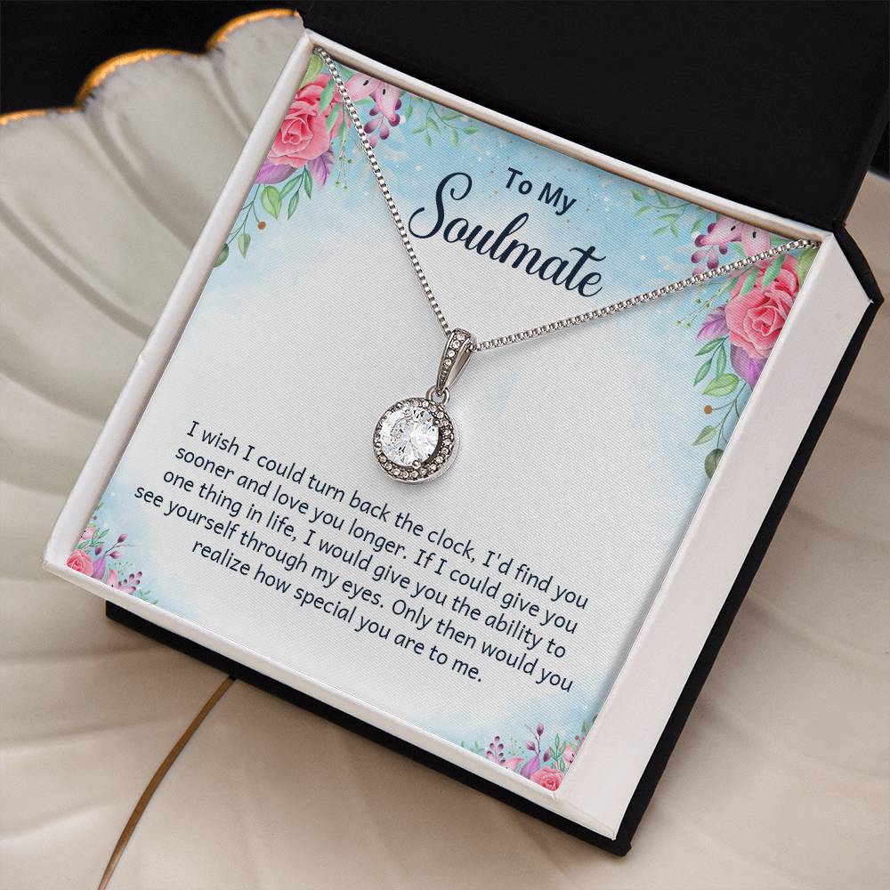 To My Soulmate Hope Pendant Necklace