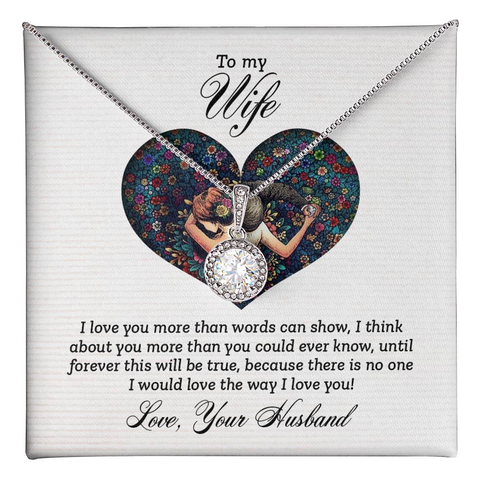 To My Wife Hope Pendant Necklace