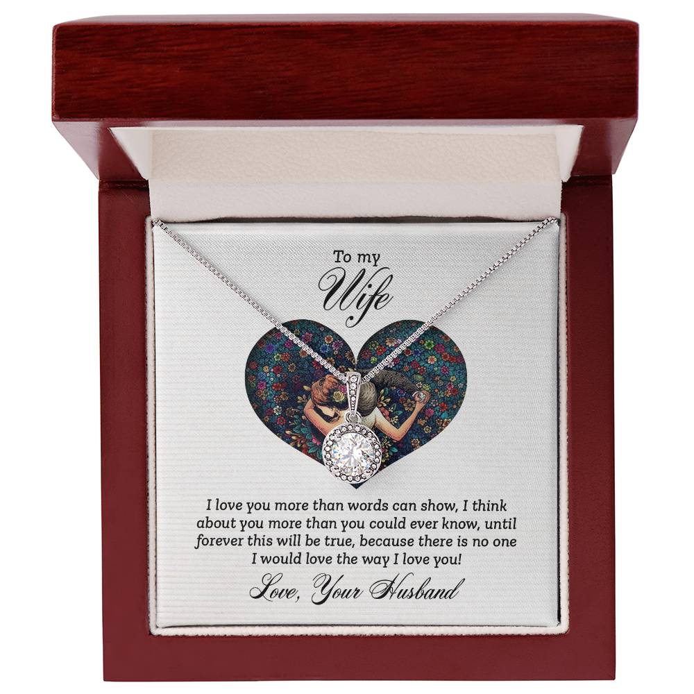 To My Wife Hope Pendant Necklace