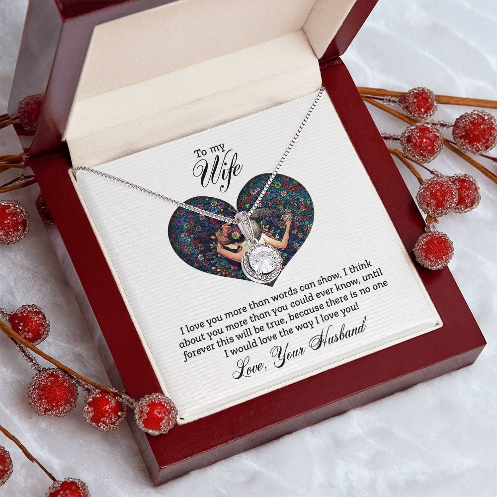 To My Wife Hope Pendant Necklace