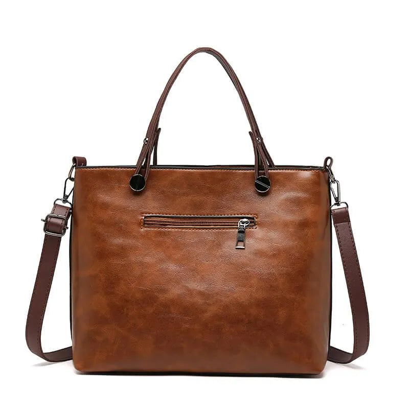 Solana Luxe Leder-Umhängetasche