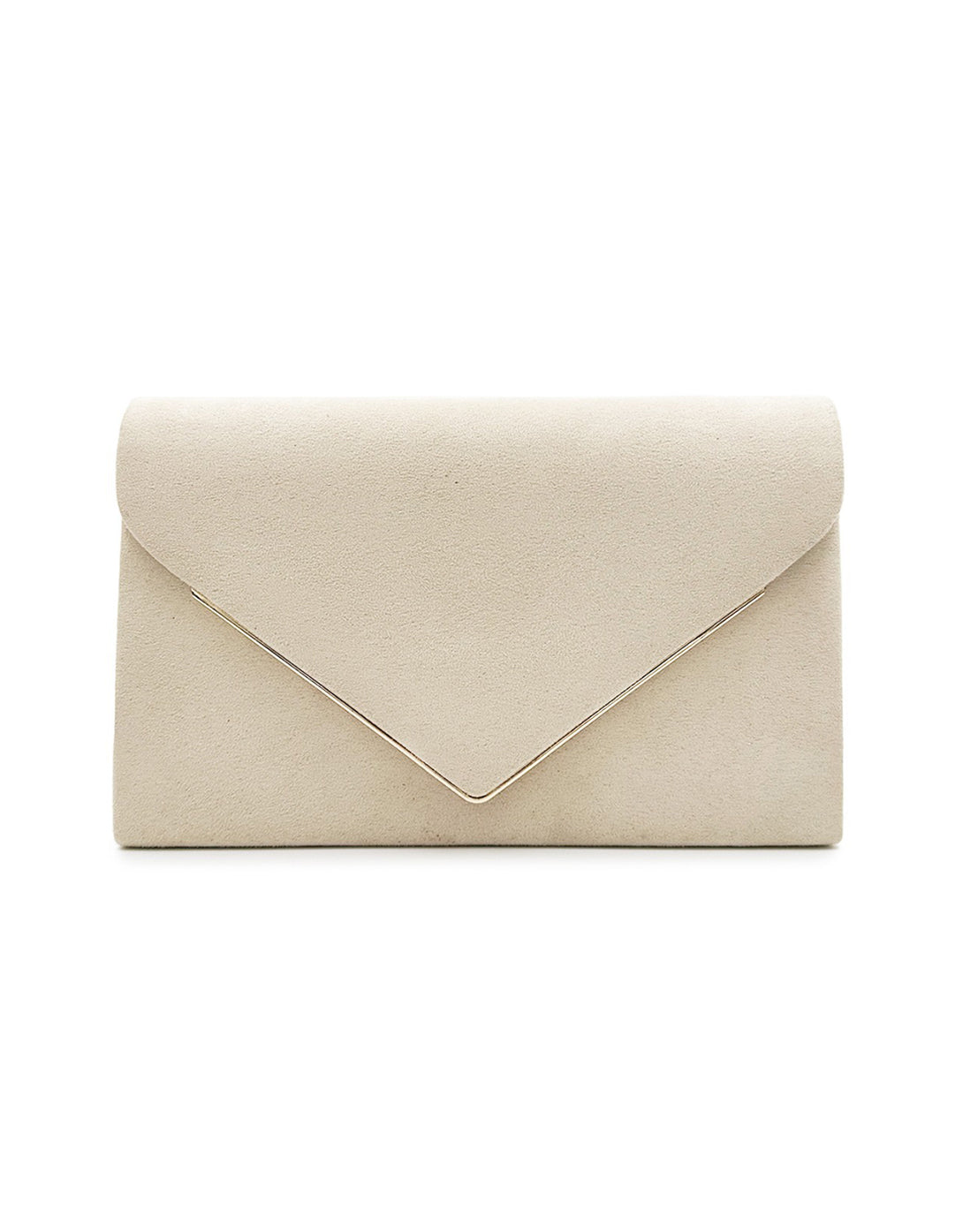 Noctura Wildleder Samt Umschlag Clutch