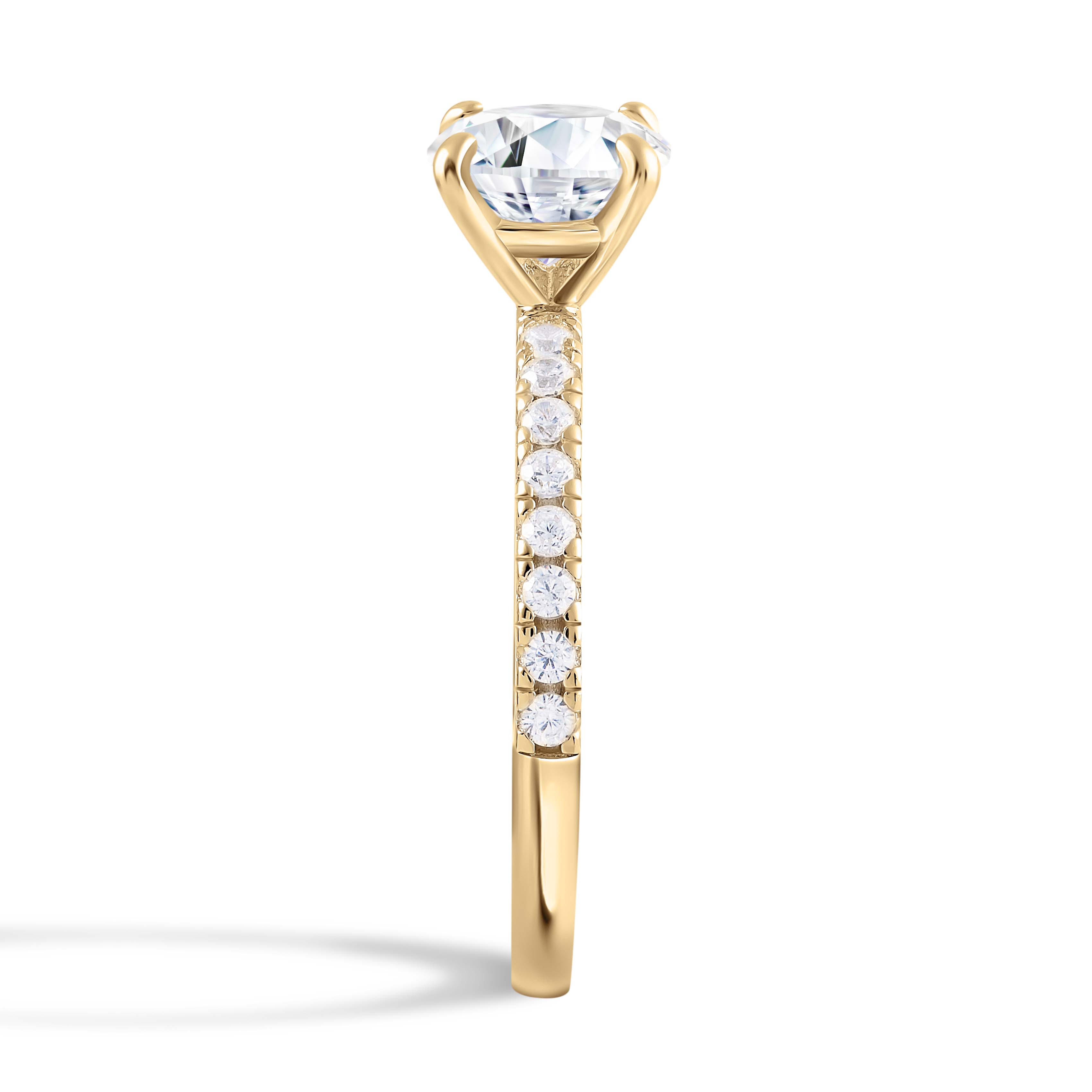 Ewige Blüte Goldring