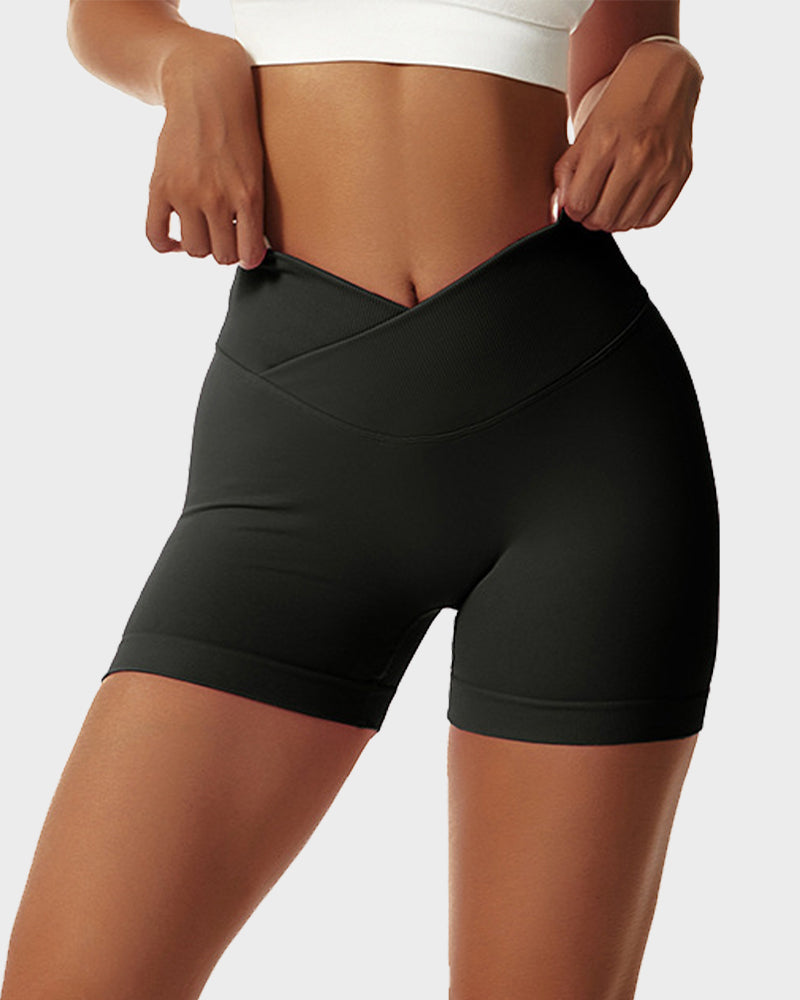 V-Cross Taille Po-Formende Fitness Shorts