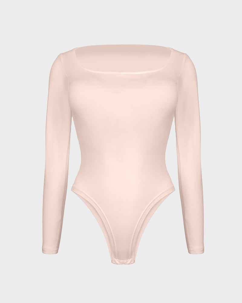 Nahtloser Sculpt Langarm-Body