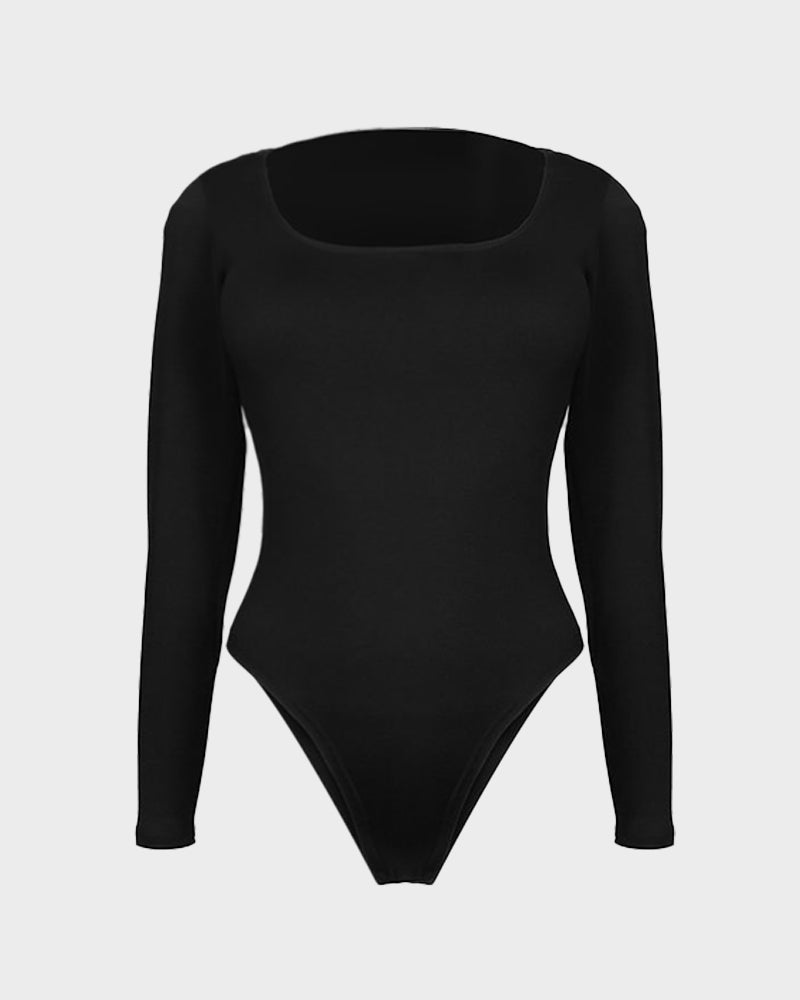Nahtloser Sculpt Langarm-Body