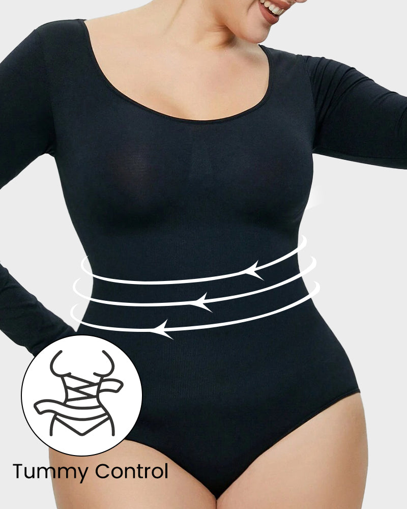 Nahtloser Sculpt Langarm-Body