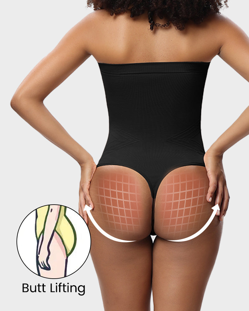 Nahtloses trägerloses formendes Bodysuit