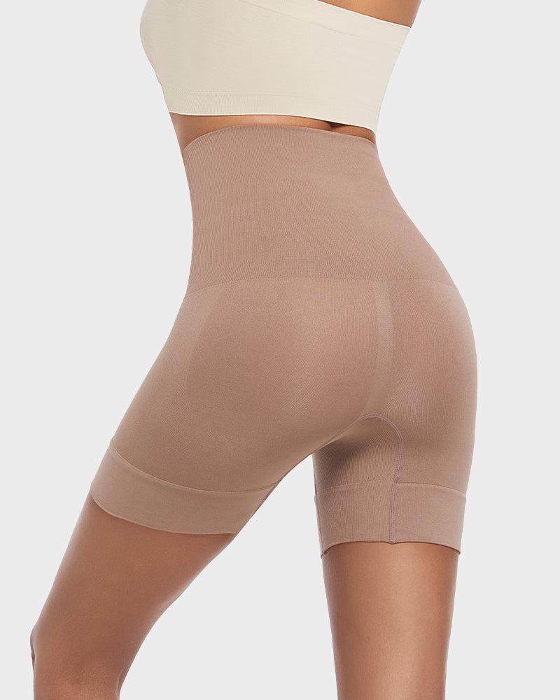 Ultra-Hochtaillierte Bauchkontrollierende Po-Hebende Shorts