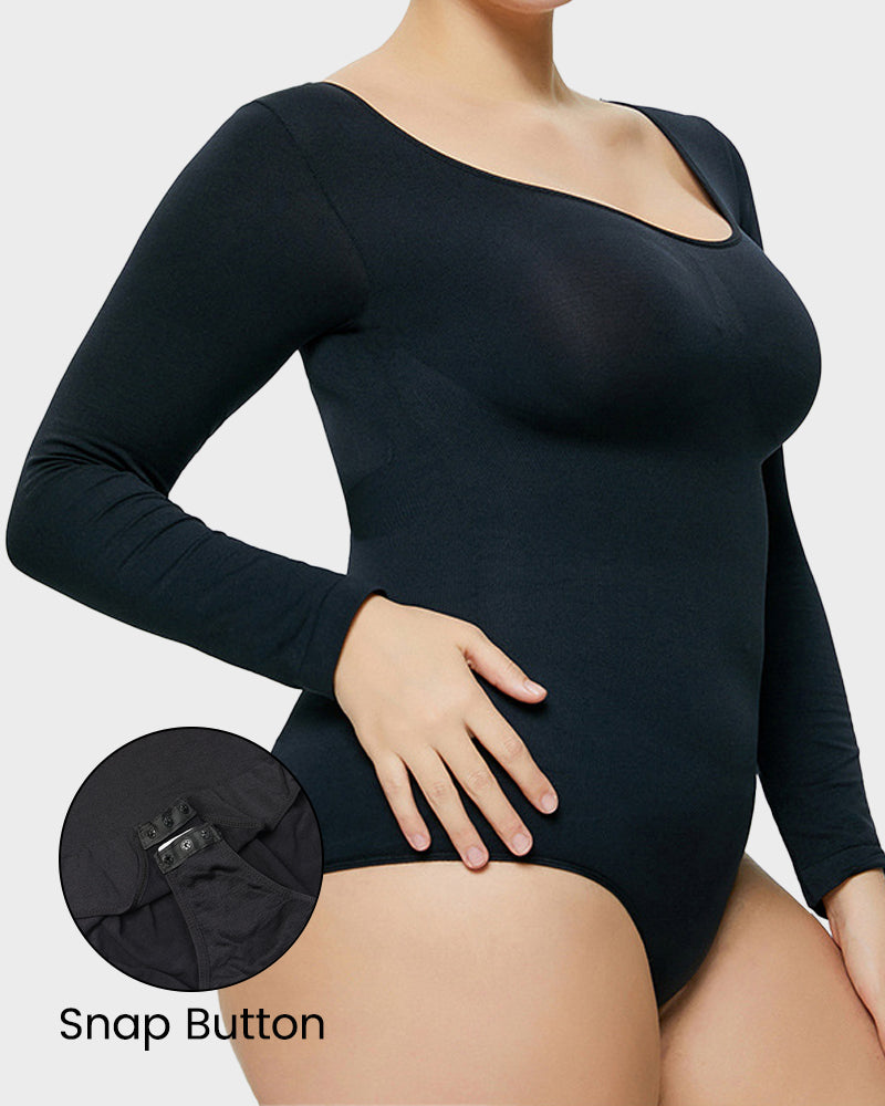 Nahtloser Sculpt Langarm-Body