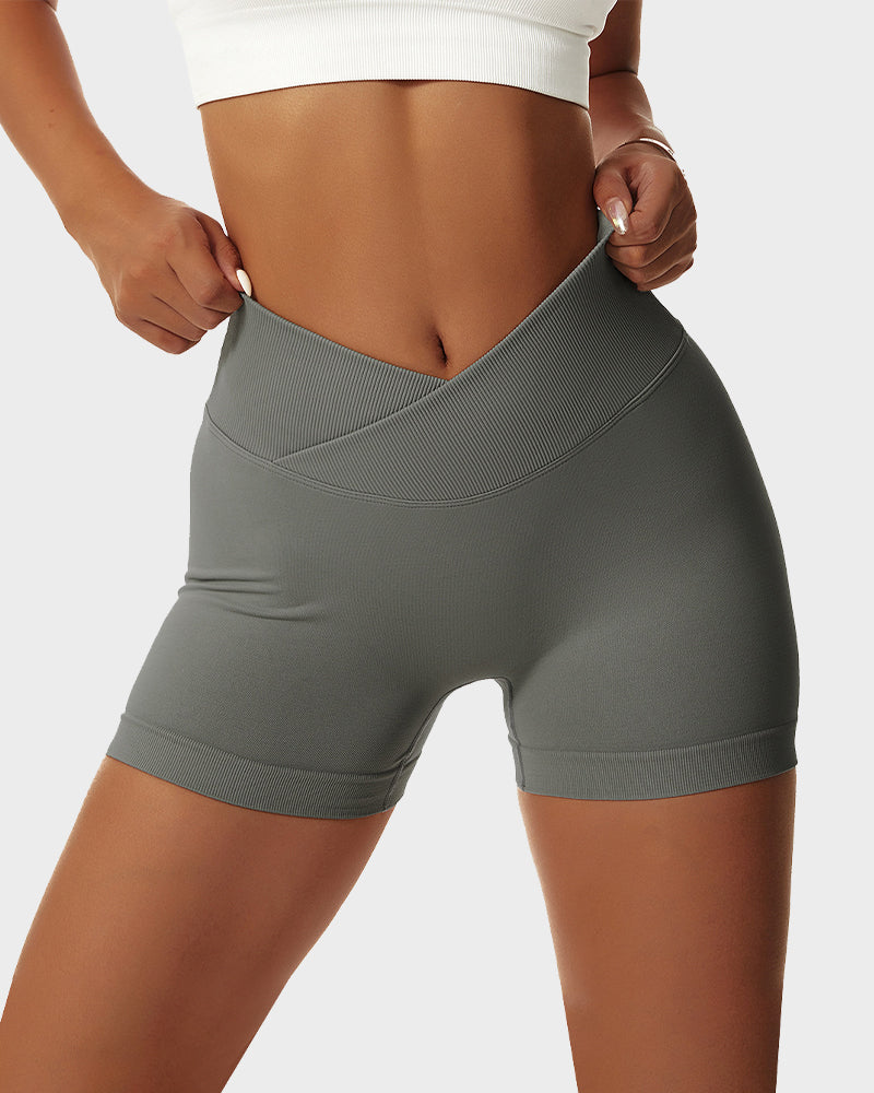 V-Cross Taille Po-Formende Fitness Shorts