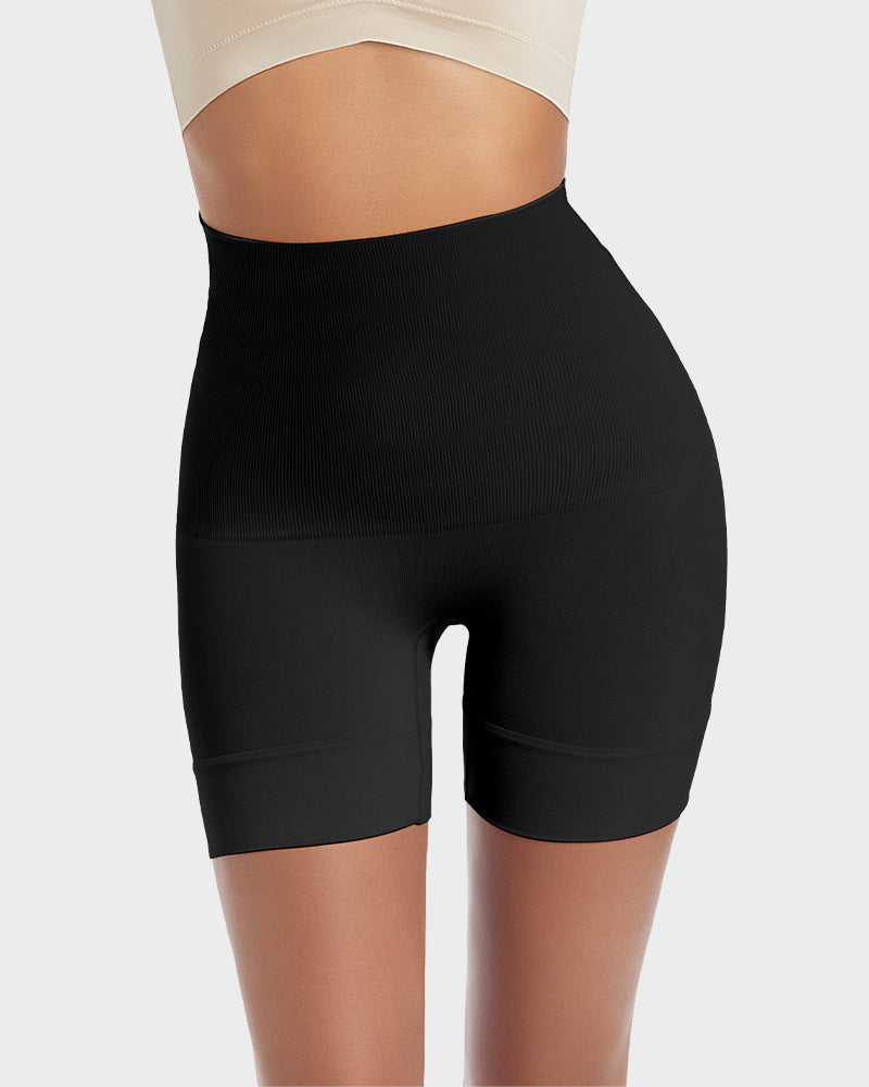 Ultra-Hochtaillierte Bauchkontrollierende Po-Hebende Shorts