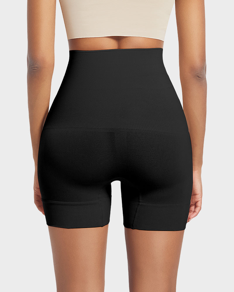 Ultra-Hochtaillierte Bauchkontrollierende Po-Hebende Shorts