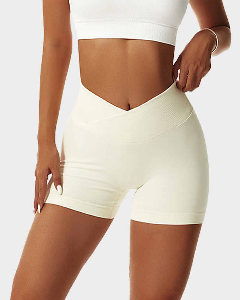 V-Cross Taille Po-Formende Fitness Shorts