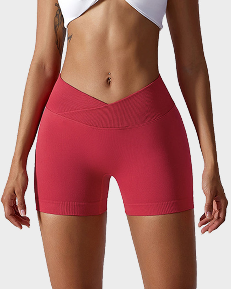 V-Cross Taille Po-Formende Fitness Shorts