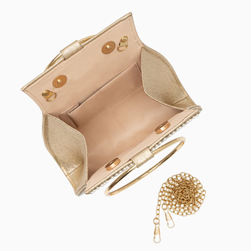 Luxe Schimmernde Handtasche - Elegante und Vielseitige Tasche