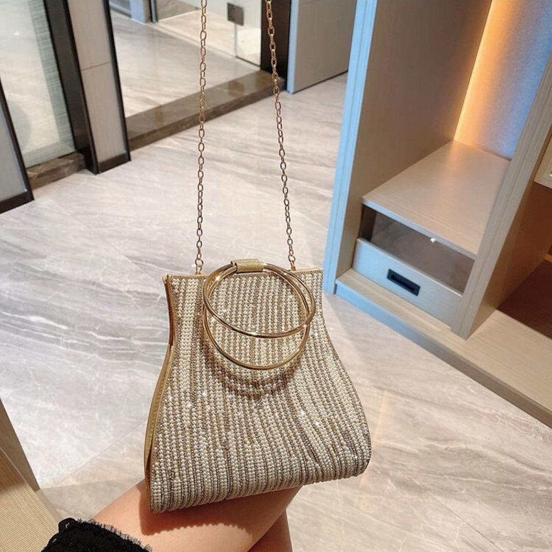 Luxe Schimmernde Handtasche - Elegante und Vielseitige Tasche