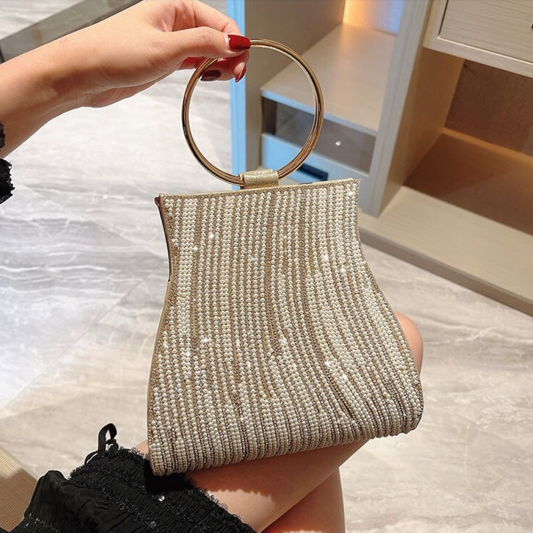 Luxe Schimmernde Handtasche - Elegante und Vielseitige Tasche