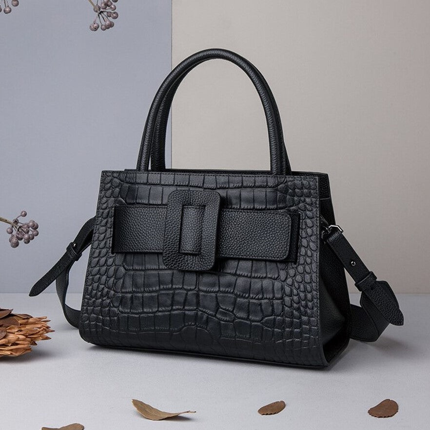Amelia Leder Tote Bag – Elegant und Praktisch