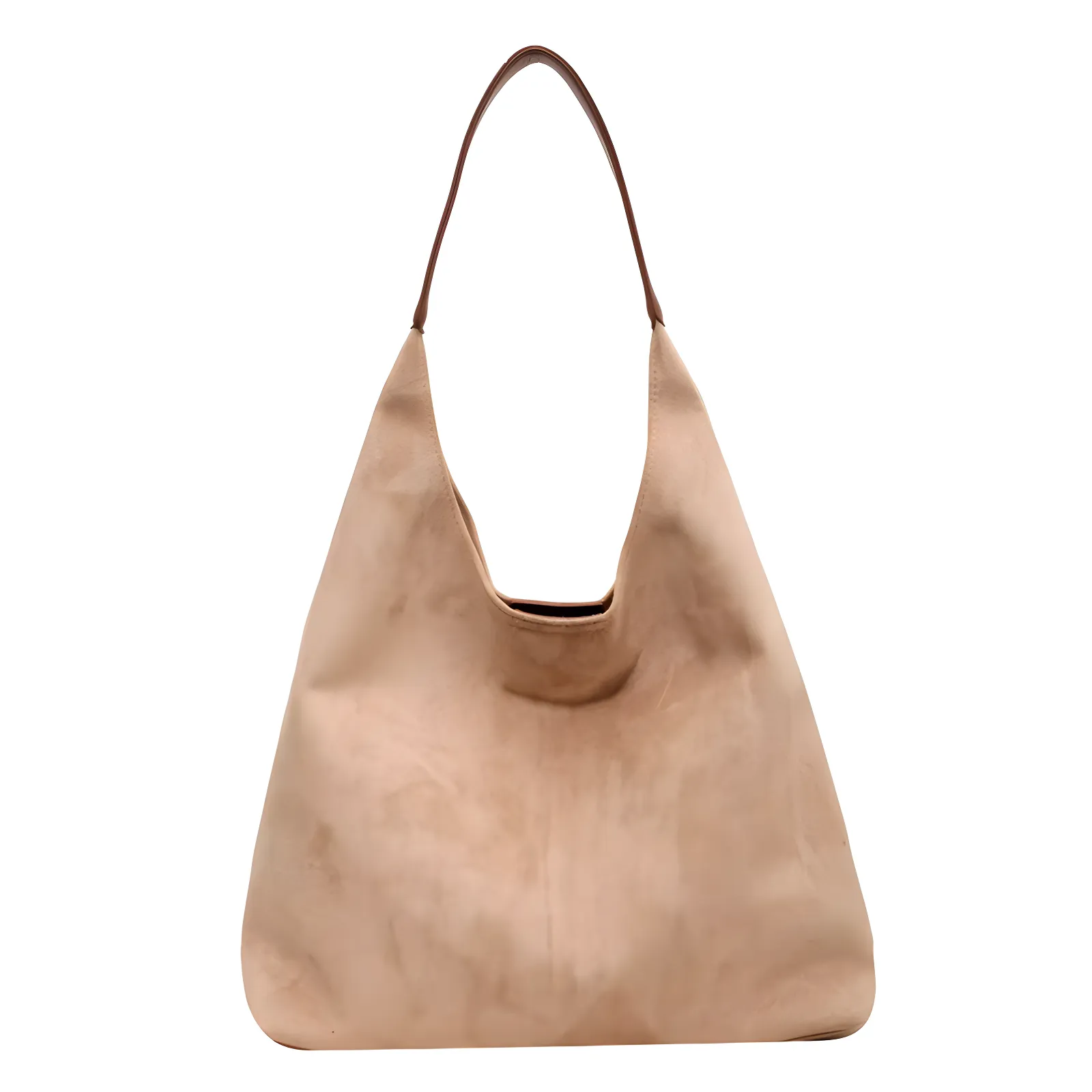 Chic Veganes Wildleder Alltags-Tote