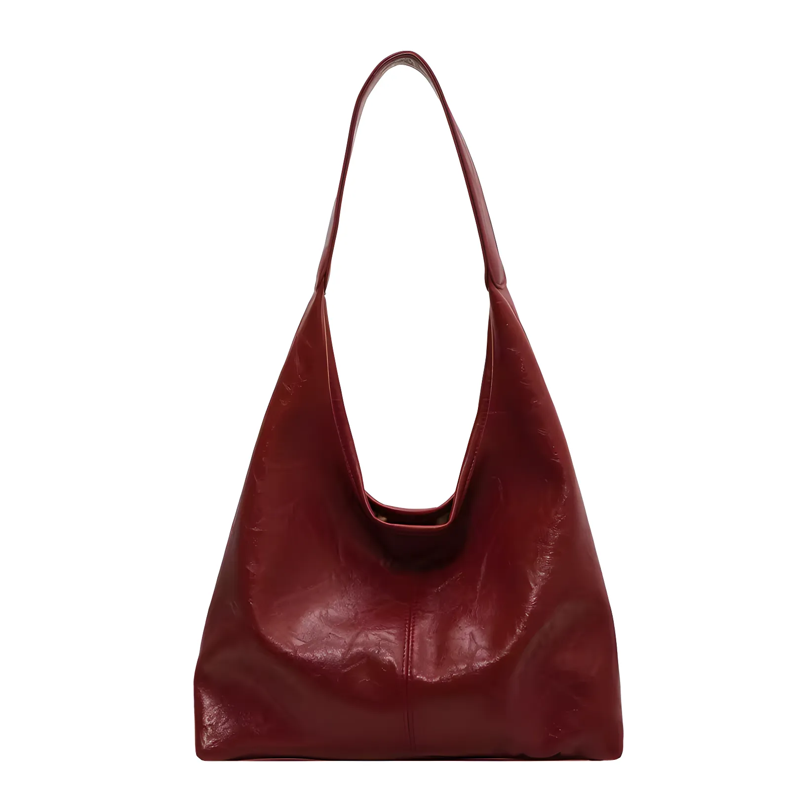 Vintage Chic Distressed Leather Tote