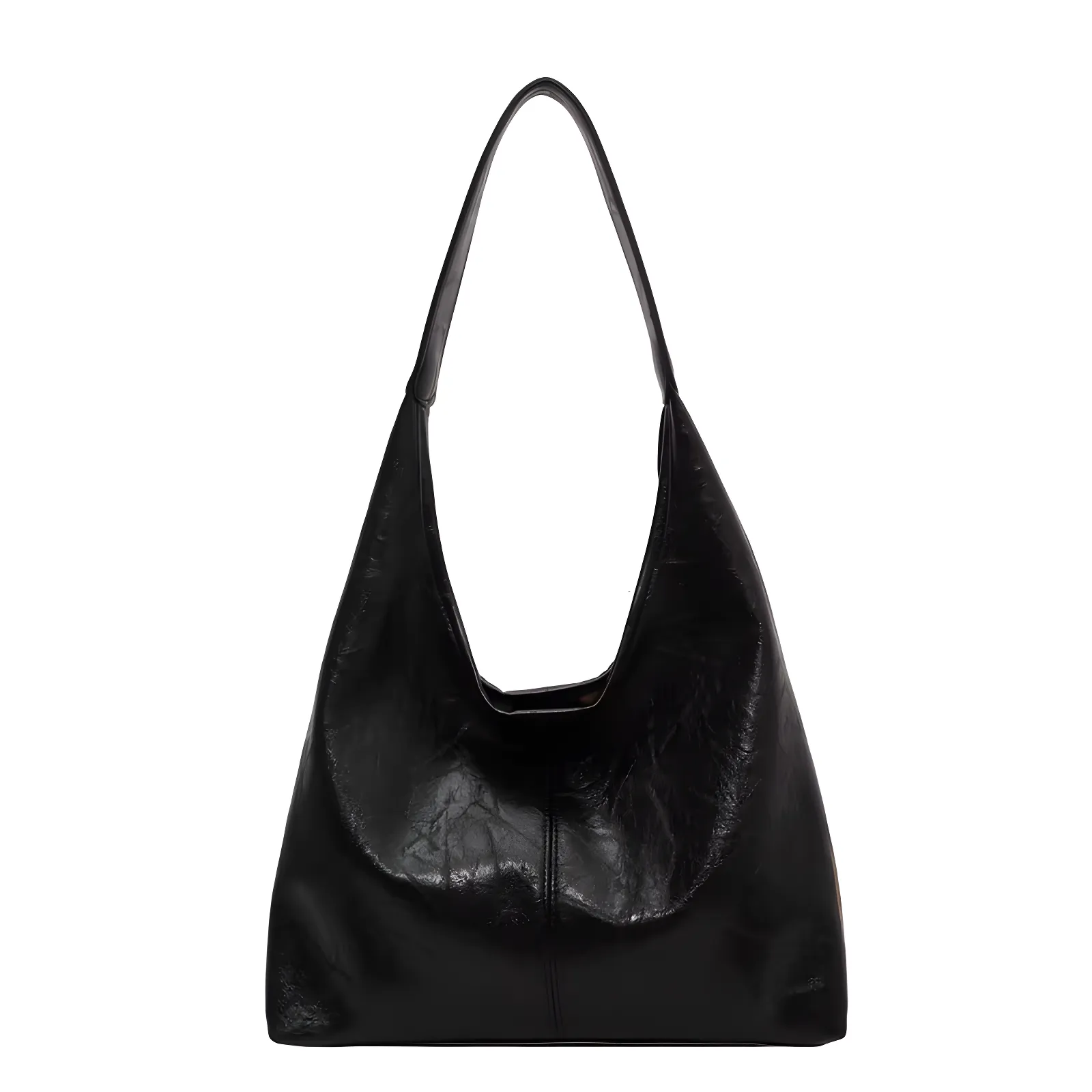 Vintage Chic Distressed Leather Tote