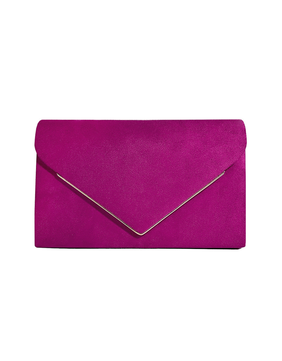 Noctura Wildleder Samt Umschlag Clutch