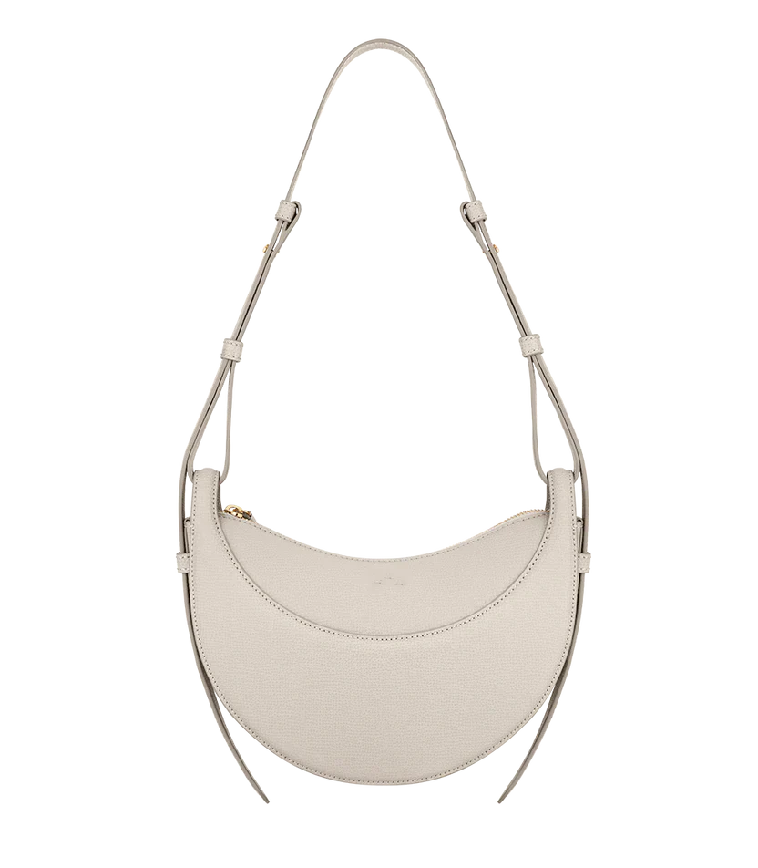 Crescent Vegane Leder Schultertasche