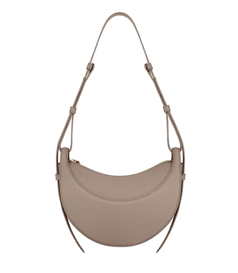 Crescent Vegane Leder Schultertasche