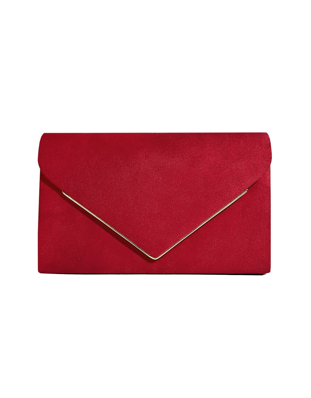 Noctura Wildleder Samt Umschlag Clutch