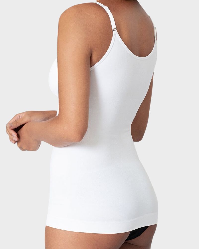 Elegante Scoop-Neck Bauchkontrolle Cami