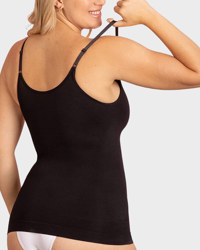 Elegante Scoop-Neck Bauchkontrolle Cami