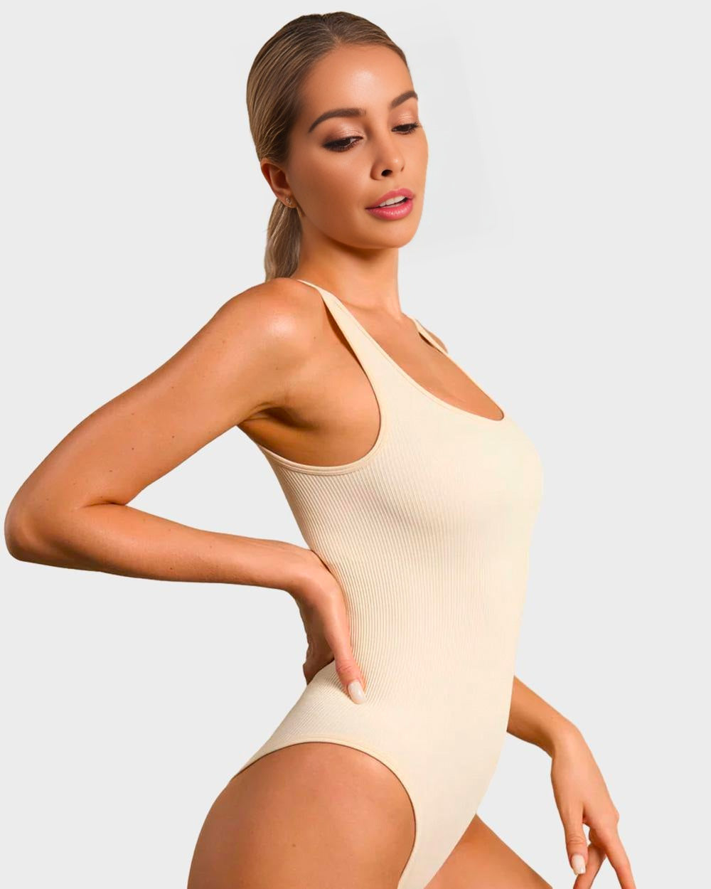 Nahtloser Hochtaillierter Sculpting-Bodysuit