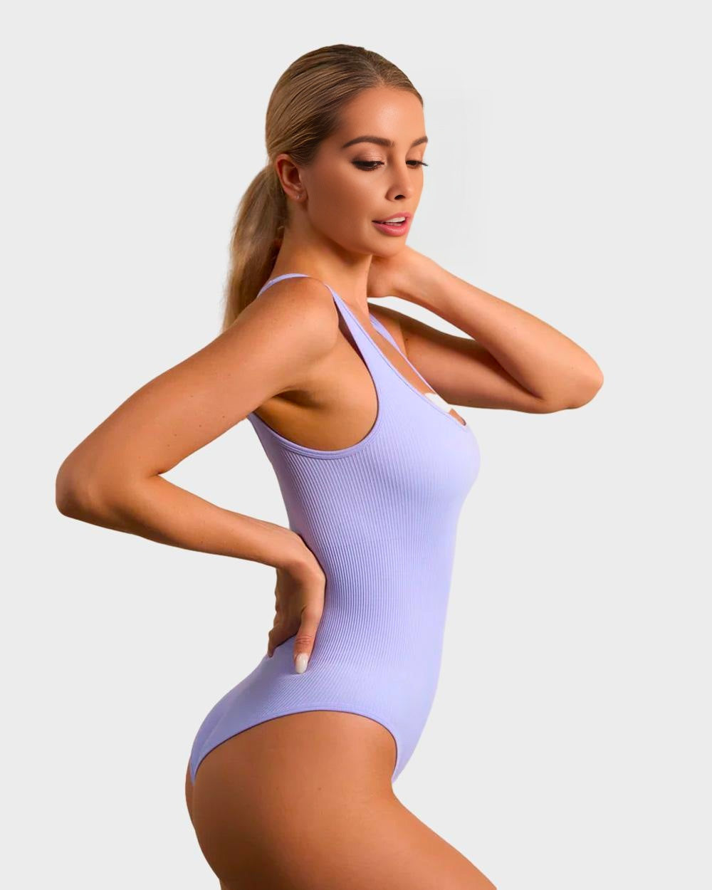 Nahtloser Hochtaillierter Sculpting-Bodysuit