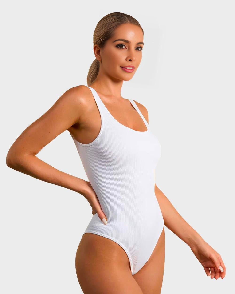 Nahtloser Hochtaillierter Sculpting-Bodysuit