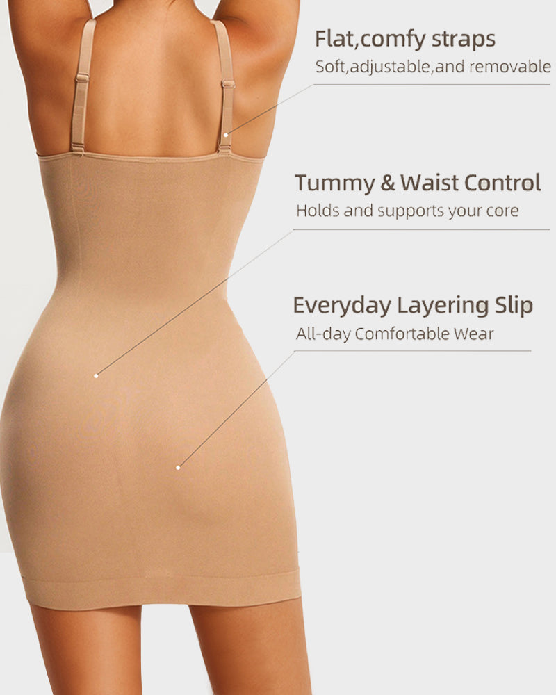 Nahtloses Sculpt Tummy Control Shaping Kleid