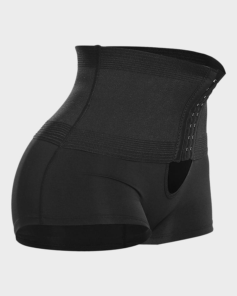 Hochtaillierte Bauchweg Shaping Boyshort Panty