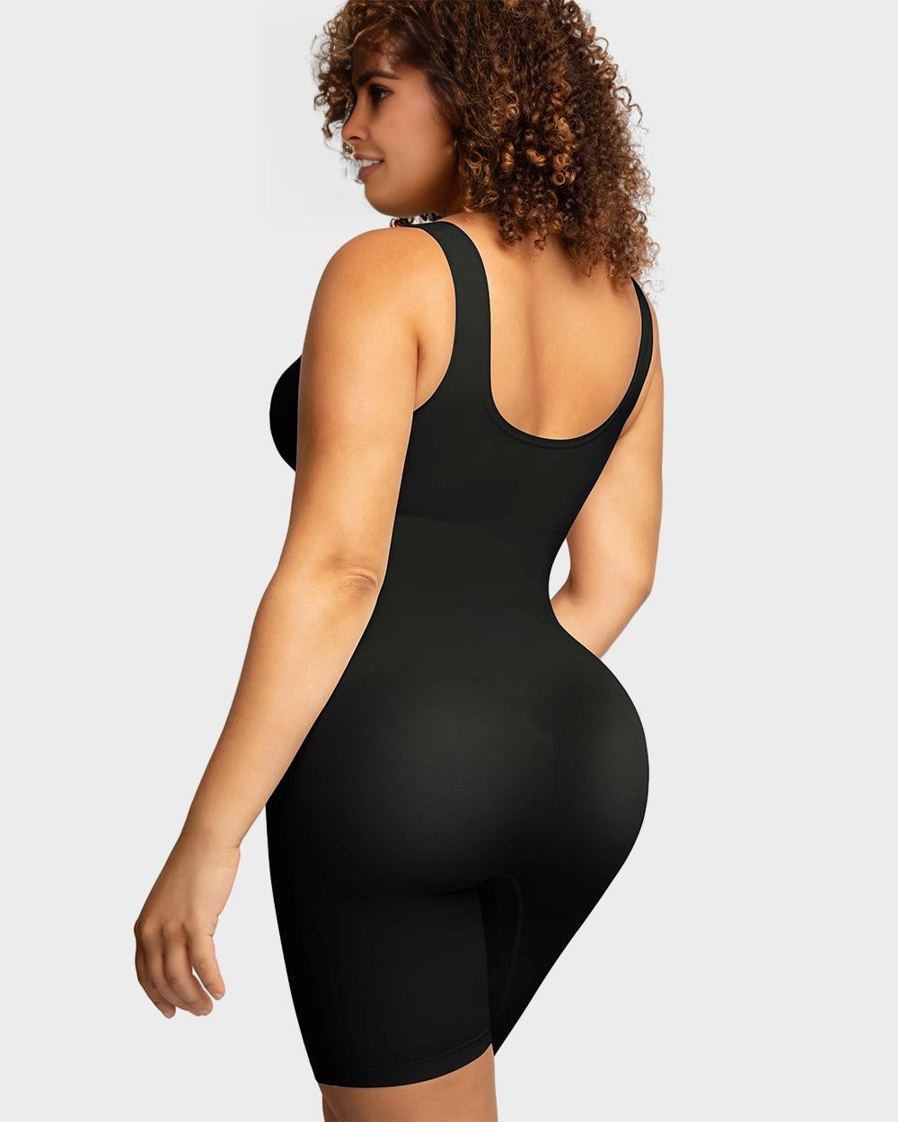 Seamless Mid-Thigh Bodysuit