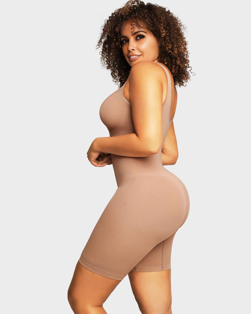 Seamless Mid-Thigh Bodysuit